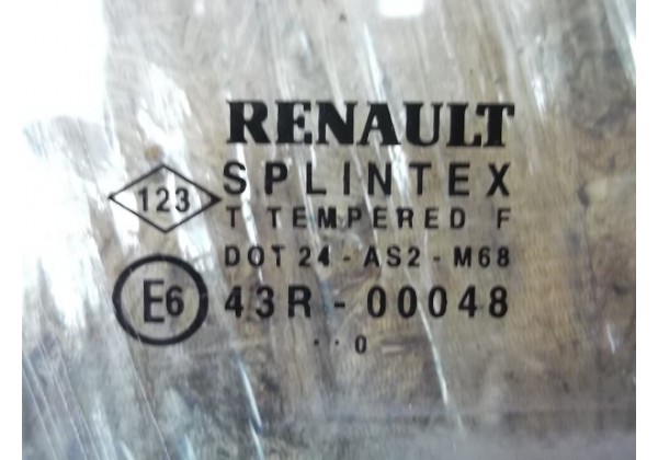 скло ліве переднє Renault Scenic, 99-03
